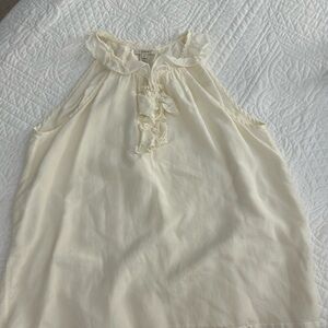 JCrew size small cream blouse